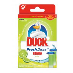 Nhrada DUCK Fresh Discs WC gl 2 x 36 ml Limetka 