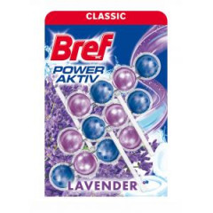 Bref Power Aktiv WC zvesn blok tuh 3 x 50 g Levandua 