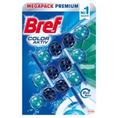 Bref Color Aktiv WC zvesn blok tuh 3 x 50 g Eukalyptus 
