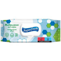 Vlhen obrsky Superfresh antibakterilne 72ks 