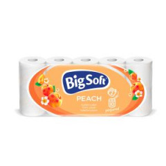 Toaletn papier 2-vrstvov Big Soft Peach 10ks, 22m 