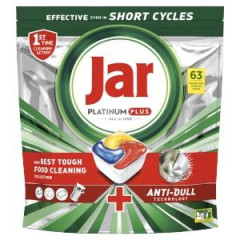 JAR tablety do umvaky riadu Platinum All in One Lemon 63 ks 