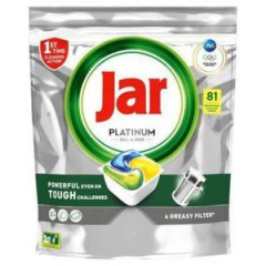 JAR tablety do umvaky riadu Platinum All in One Lemon 81 ks 