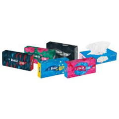 Kozmetické utierky 3-vrstvové VELVET Art 120ks 