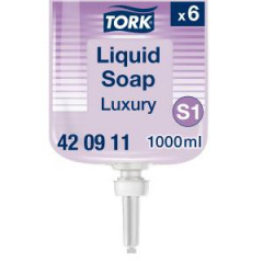 Tekut mydlo TORK luxusn jemn 1 l fialov S1 