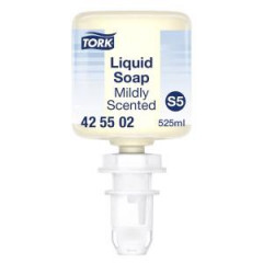 Jemne parfumovan tekut mydlo mini Tork, S5 