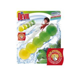 Dr.DEVIL BiCOLOR WC z�vesn� blok tuh� 5Ball 1x35g Natur fresh 