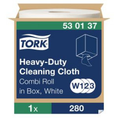 istiaca utierka 1-vrstv. TORK Heavy-Duty biela, nvin 107 m, W2 