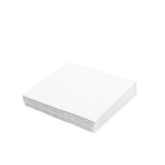 Papierov servtky 1-vrstv. biele 30x30cm (100 ks) 