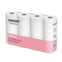 Kuchynsk utierky 3-vrstvov HARMONY Professional, celulza, nvin 10,5 m (4 ks) 