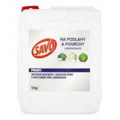Savo PROFI na podlahy a povrchy 5kg Lemongrass 