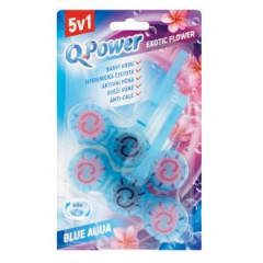 Q-Power WC zvesn blok tuh Exotic Flower 2 kusy 