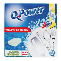 Q-Power tablety do umvaky riadu Economy 60 kusov