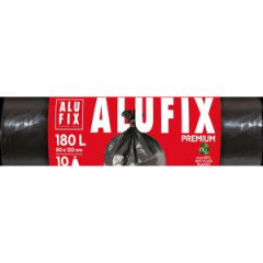 Vrecia na odpadky PROFI 180 l / 10 ks, 45mic., 80 x 120 cm, ierne, LDPE 