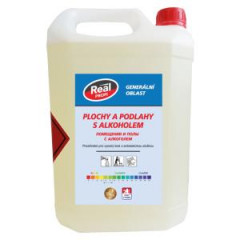 Real profi �isti� na podlahy s alkoholom, 5L 