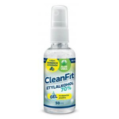 CleanFit dezinfekn gl 70% citrus na ruky s rozpraovaom 50 ml 