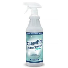 CleanFit dezinfekn roztok IZOPROPYL 70% s rozpraovaom 1 l 