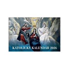 Stolov kalendr riadkov Katolcky 23  15,2 cm 2026 