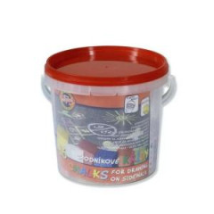 Kriedy chodnkov Koh-I-Noor, vedierko 16 ks, 6 farieb 