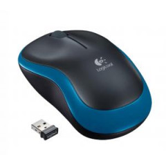 My Logitech M185 modr, bezdrtov, optick 