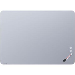 Tabua GLASSBOARD matn obl rohy 100x150, modr 