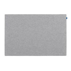 Textiln akustick napichovacia nstenka BOARD-UP 75x100 cm tich siv 