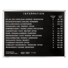 Informan tabua PREMIUM 40x60 cm 