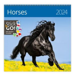 Nstenn kalendr Horses 2024