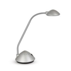 Lampa stoln MAULarc strieborn