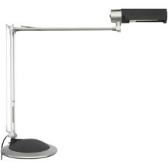 Lampa stoln MAUL Office strieborn/ierna