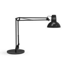 Lampa stoln MAULstudy so zkladou ierna