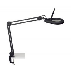 Lampa lupov MAULviso so svorkou ierna 