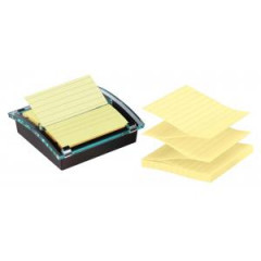 Dispenzor Post-it s linajkovmi Z-blokami 101x101mm 