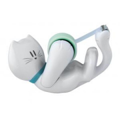 Dispenzor s pskou Scotch Kitty+1 balenie Scotch Magic, 19 mm  8,89 m, 1 rolka