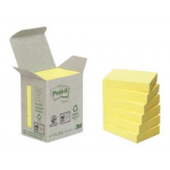 Samolepiaci bloek Post-it recyklovan, 38x51 mm, lt 
