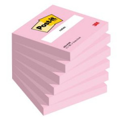Samolepiaci bloek Post-it 76x76 ruov 6 x 100 lstkov 