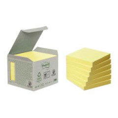 Samolepiaci bloek Post-it recyklovan, 76x76 mm, lt 