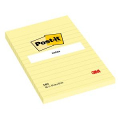 Samolepiaci bloek Post-it 102x152 lt linajkov 