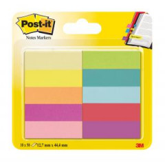 Zloky Post-it papierov, 12,7x44,4 mm 