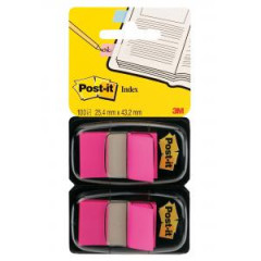 Zloky Post-it Index irok 25,4x43,2 ruov 2ks 