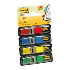 Post-it index zky, 11,9x43,1 mm, klasick farby