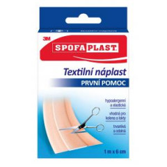 3M Spofaplast 154 Textiln elastick nplas, 1 m x 6 cm