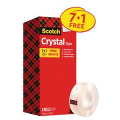 Lepiaca pska krytlovo ra Scotch zvhodnen balenie, 8 roliek, 19 mm x 33 m 