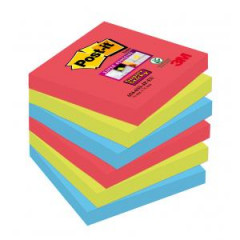 Bloky Post-it Super Sticky `Bora Bora` 76x76mm