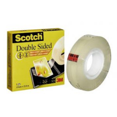Lepiaca pska obojstrann Scotch 665 12mm x 22,8m v krabike 