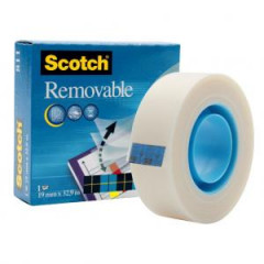 Lepiaca pska Scotch Removable odnmaten 19 mm x 33 m 