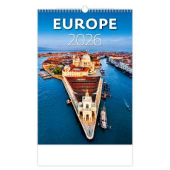 Nstenn kalendr Europe 31,5 x 45 cm 2026 