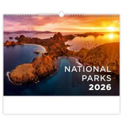 Nstenn kalendr National Parks 45 x 31,5 cm 2026 