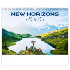 Nstenn kalendr New Horizont 45 x 31,5 cm 2026 