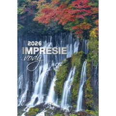 Nstenn kalendr 34 x 48,5 cm Impresie vody 2026 